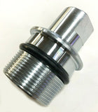 Wide Glide 41mm Chrome Fork Tube Top Cap For Harley Big Twin 1977/Later