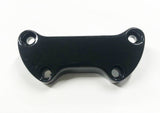 Black Upper Handlebar Riser Clamp With Skirt