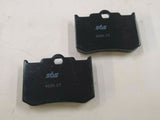 Brake Pads For 4-Piston Performance Machine Calipers 124x4HR