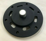 Black Transmission Pulley Cap for 3.35 Ultima Drag Style Open Belt Drives