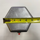 Custom Beveled Edged Hexagon Style Center Fill Oil Tank