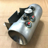 Round Keg Style Center Fill Custom Oil Tank W/Battery Tray