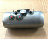 Round Keg Style Center Fill Custom Oil Tank W/Battery Tray