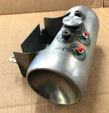 Round Keg Style Center Fill Custom Oil Tank W/Battery Tray