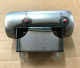 Round Keg Style Center Fill Custom Oil Tank W/Battery Tray