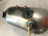 Round Pill Style Side Fill Custom Oil Tank W/ Sight Gauge
