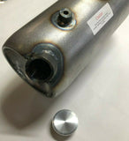 Round Keg Style Side Fill Custom Oil Tank