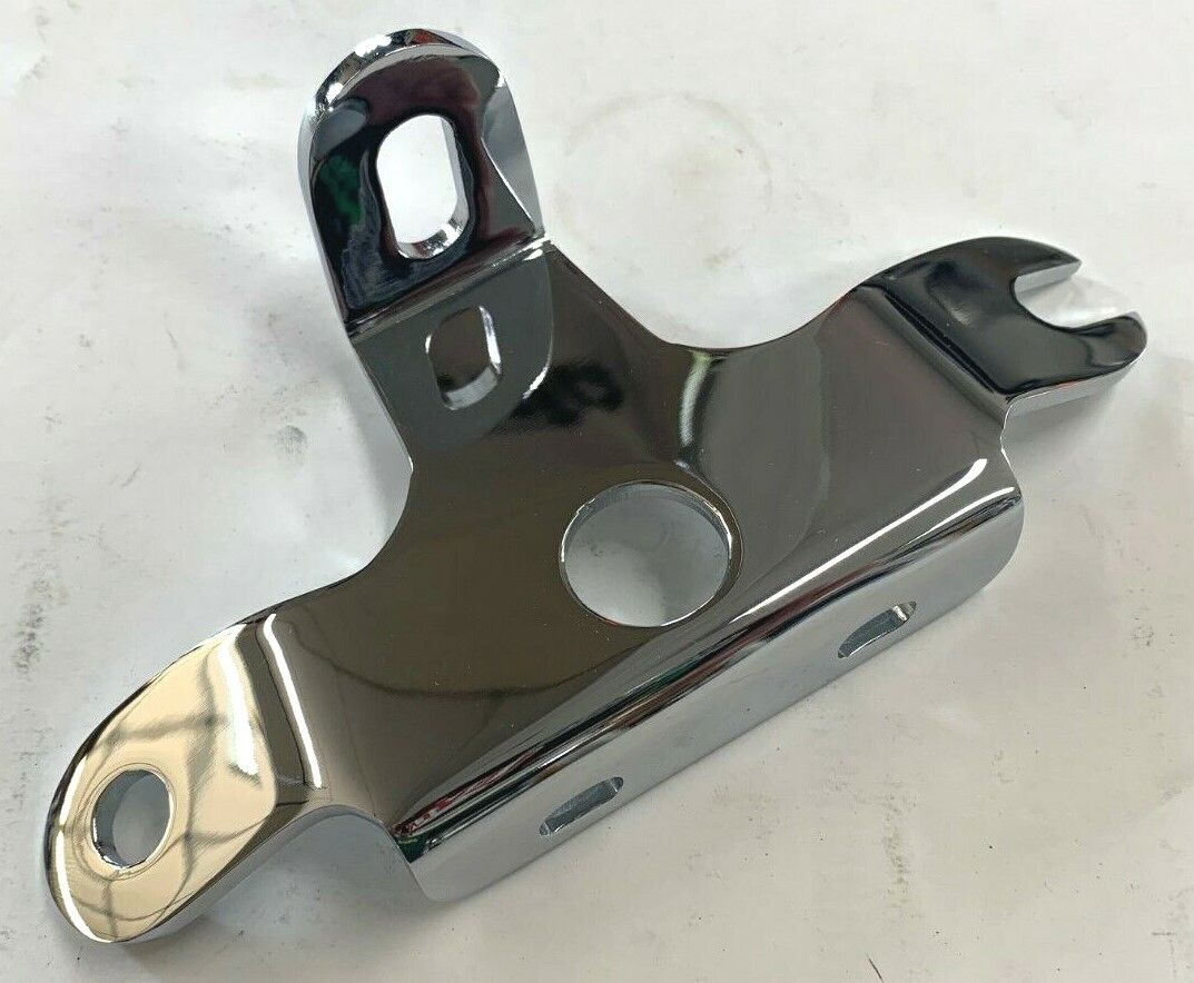 Chrome Top Motor Mount & Coil Bracket For Harley XL Sportster 1957-1978