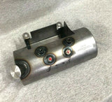Custom Round Side Fill Oil Tank W/ Battery Tray