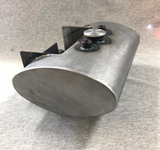 Oval Center Fill Custom Oil Tank W/ Battery Tray