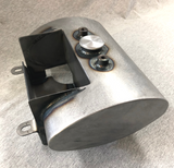 Oval Center Fill Custom Oil Tank W/ Battery Tray