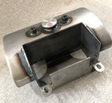 Oval Center Fill Custom Oil Tank W/ Battery Tray