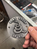 DONT TREAD ON ME Out Points Cover For Big Twins