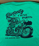 Green Short Sleeve Chopper Fiend