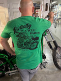 Green Short Sleeve Chopper Fiend