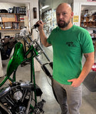 Green Short Sleeve Chopper Fiend