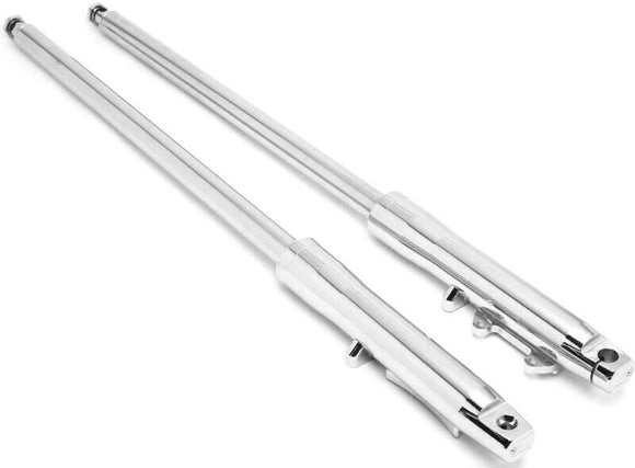 41mm Chrome Billet Fork Slider Tube Assembly +12