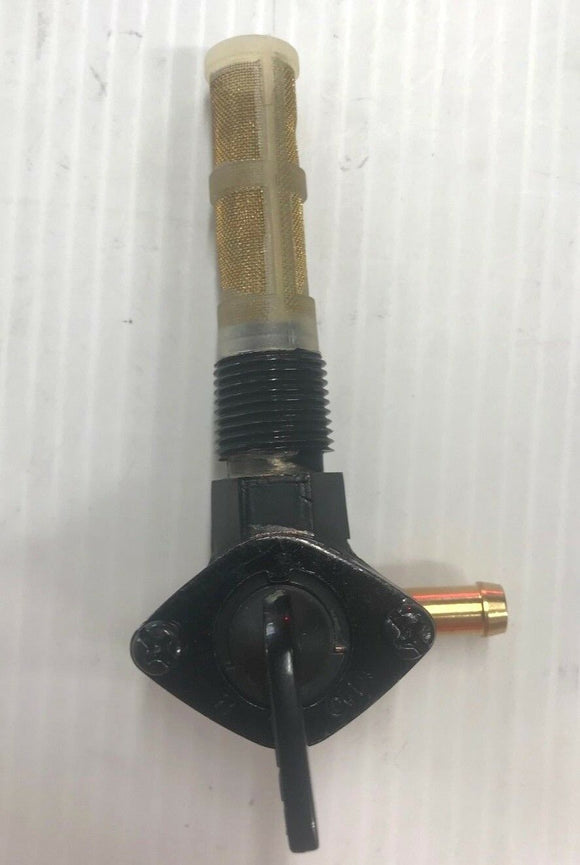 PETCOCK FOR HARLEY 90 DEGREE RIGHT OUTLET 3/8 NPT