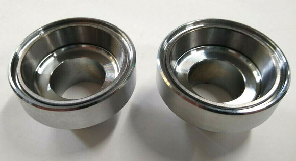Chrome Front Fork Cups With Races for Harley Big Twin