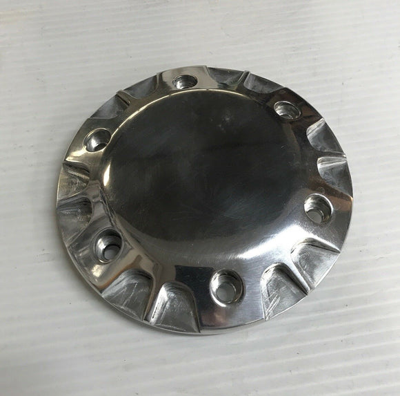 POLISHED MOTOR PULLEY CAP END COVER FOR ULTIMA 2