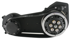 Ultima Black 2" Old School Primary Belt Drive for Harley Softail 1990-2006