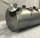 Custom Round Side Fill Oil Tank W/ Battery Tray