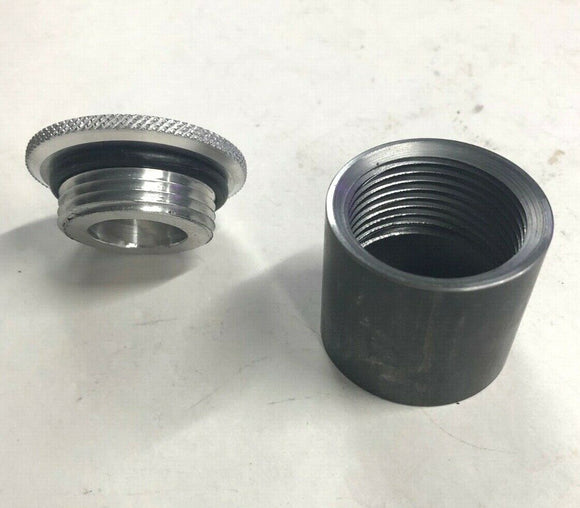 Aluminum Filler Cap With Bung For Oil or Gas Tank